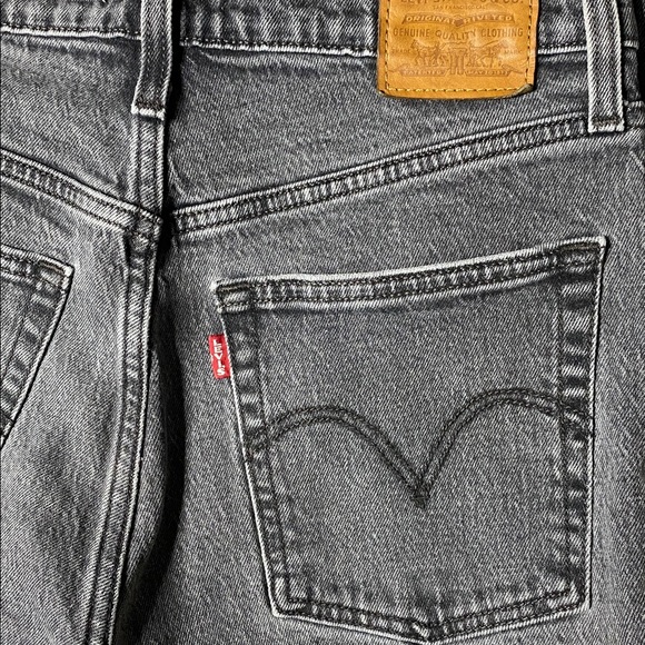 Women’s Levi's High Waisted Dark Gray Jeans - Picture 13 of 13